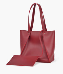 RTW Creation - Maroon shopping tote bag