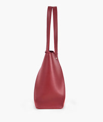 RTW Creation - Maroon shopping tote bag