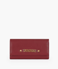 RTW Creation - Maroon three-fold wallet