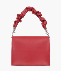 RTW Creation - Maroon top-handle mini cross-body bag