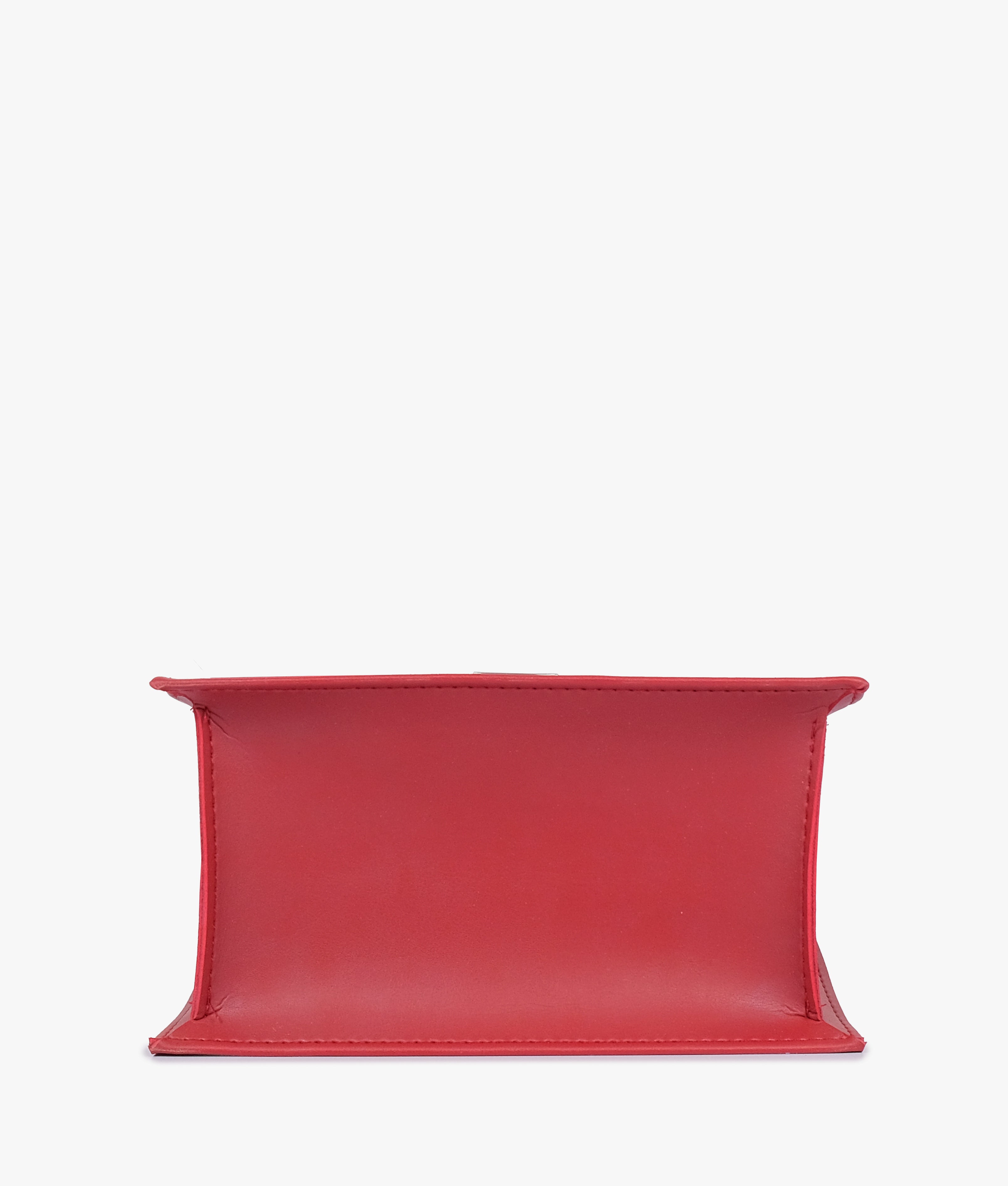RTW Creation - Maroon top-handle mini cross-body bag