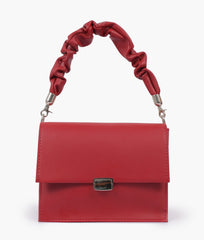 RTW Creation - Maroon top-handle mini cross-body bag