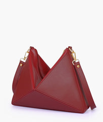 RTW Creation - Maroon triangle flex bag