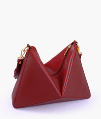 RTW Creation - Maroon triangle flex bag