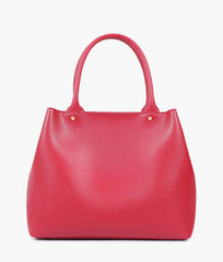 RTW Creation - Maroon zipper tote bag