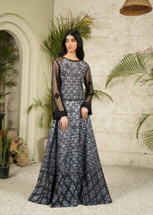 Serpent Noir Crop Top Skirt