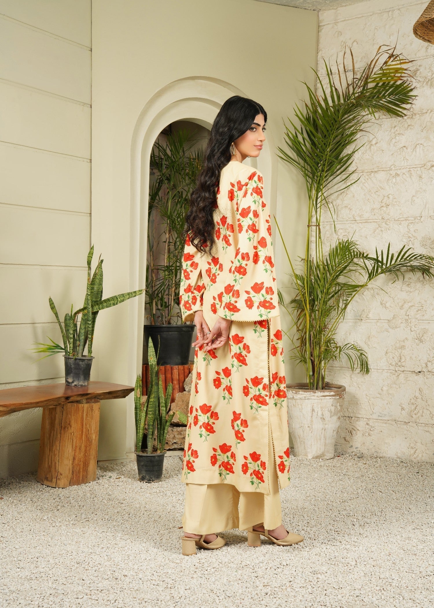Stitch Vibes Tuscan Bloom Dress
