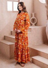 Meerak Stitched Maxi Summer Collection'2026-AFG-09