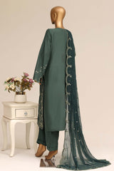Sada Bahar Stitched 3 Piece Luxury Emb Festive Vol-07 Suit-LEL7-MK-256-GREEN