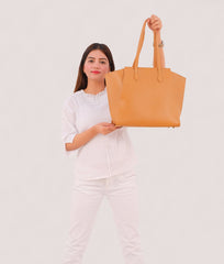 RTW Creation - Mustard classic tote bag