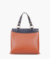 RTW Creation - Mustard front lock top-handle mini bag