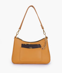 RTW Creation - Mustard hobo evening bag