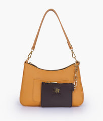 RTW Creation - Mustard hobo evening bag
