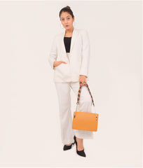 RTW Creation - Mustard loop strap shoulder bag