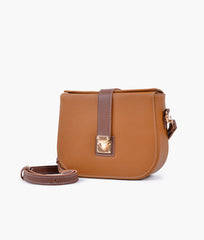 RTW Creation - Mustard push-lock saddle bag