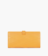 RTW Creation - Mustard quilted two-fold wallet