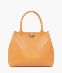 RTW Creation - Mustard zipper tote bag