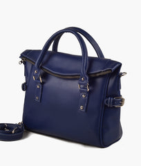 RTW Creation - Navy Blue Arch Handbag