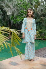 Fresh Bird Stitched 2 Piece Festive Kids Collection'2025-Neelam