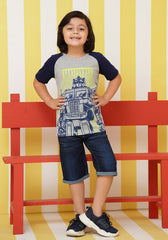 Printed T-Shirt - Wear Ochre