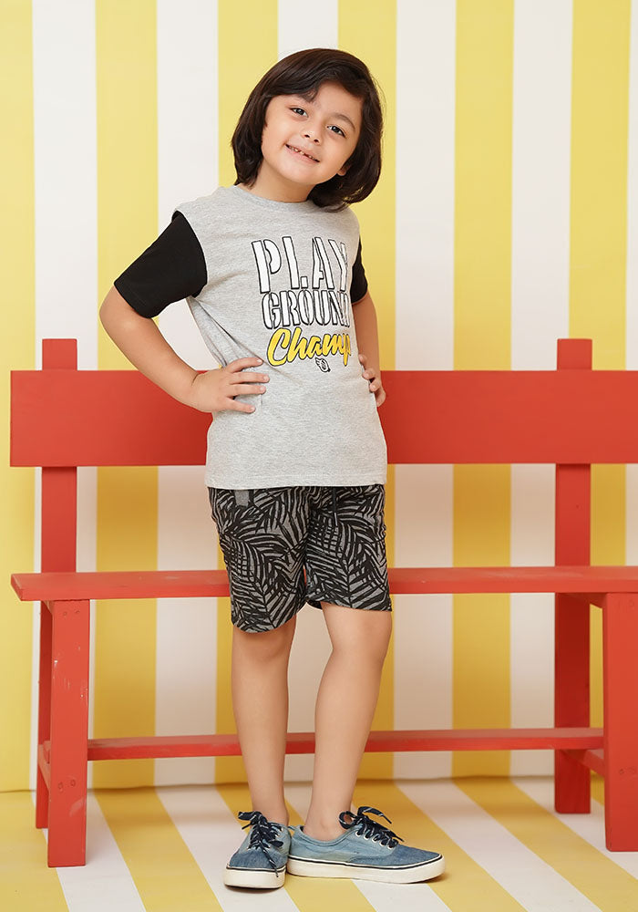 Printed T-Shirt - Wear Ochre