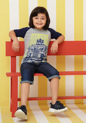 Printed T-Shirt - Wear Ochre