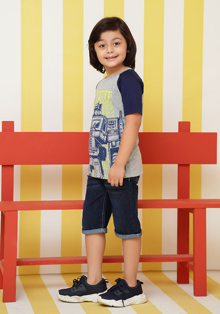 Printed T-Shirt - Wear Ochre