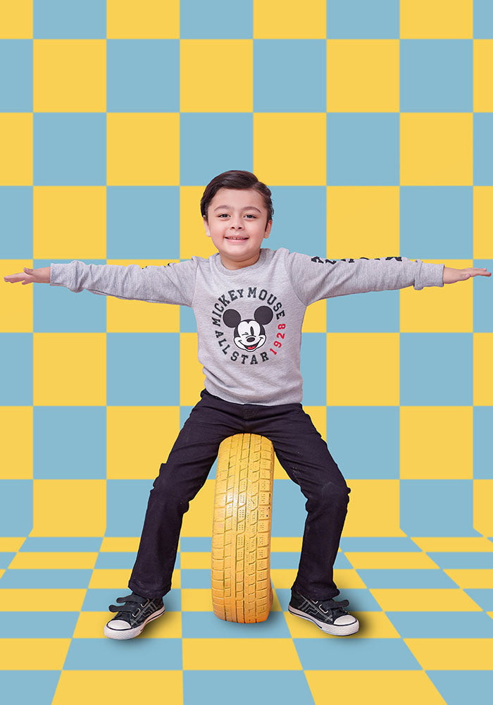 Ottoman Printed Sweatshirt - Wear Ochre