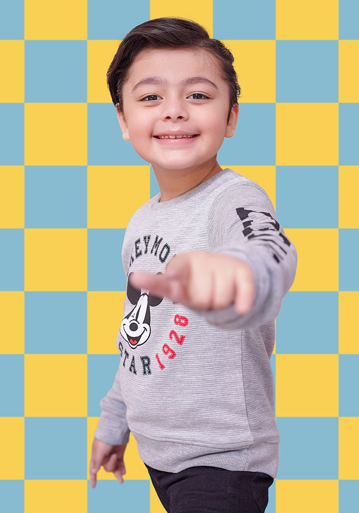 Ottoman Printed Sweatshirt - Wear Ochre