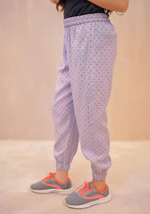 Ochre Clothing Bottoms Collection'2025-Cotton Crepe Jogger Pants