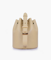 RTW Creation - Off-white loop handle bucket bag
