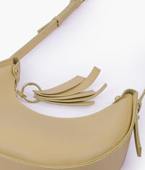 RTW Creation - Off-white crescent hobo bag