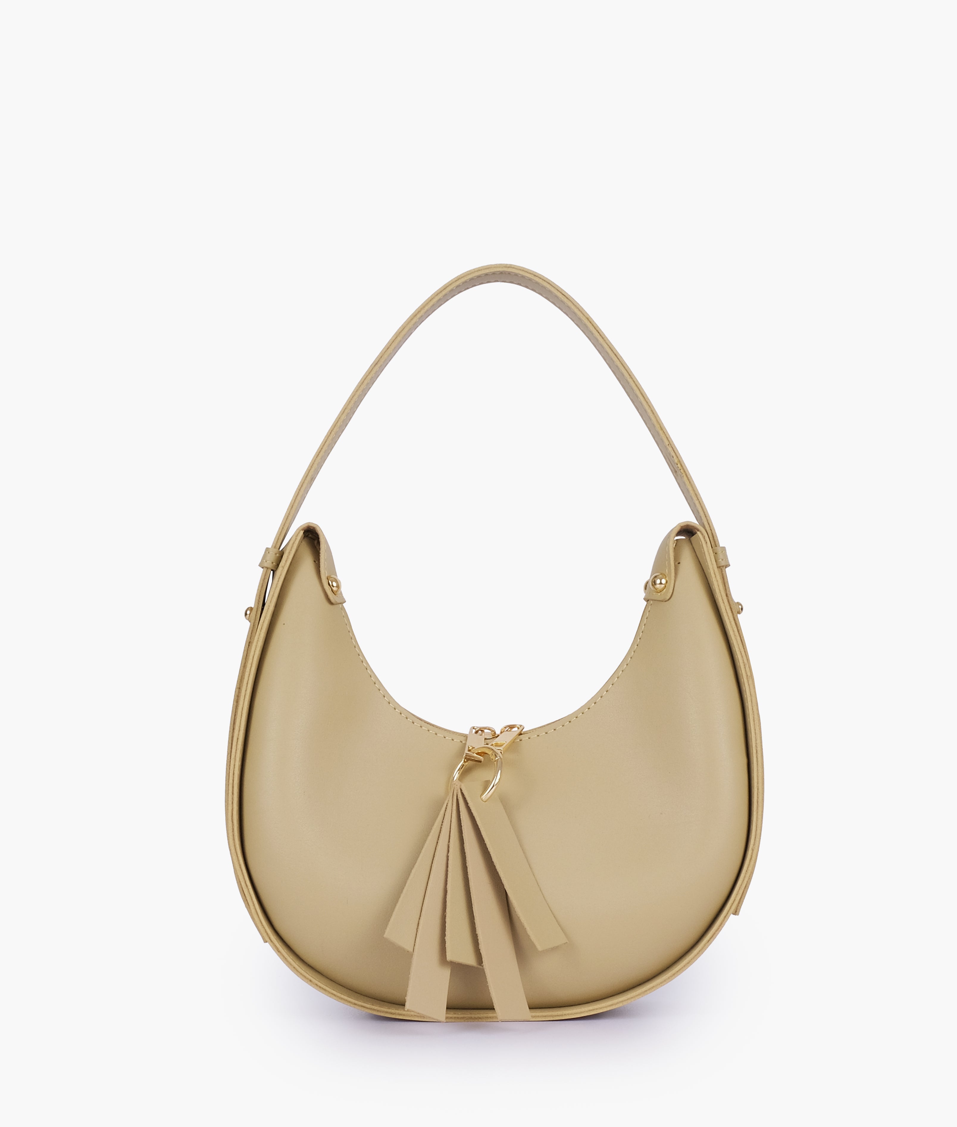 RTW Creation - Off-white crescent hobo bag