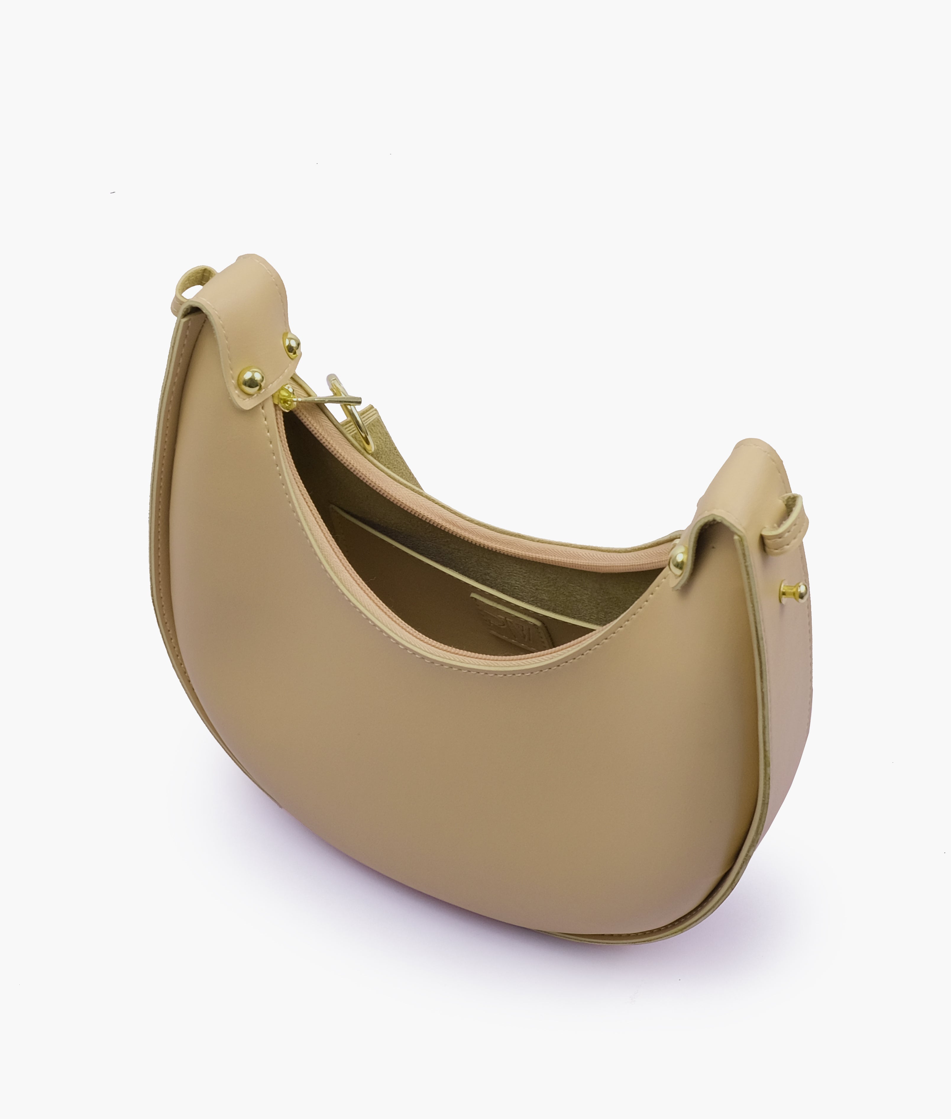 RTW Creation - Off-white crescent hobo bag