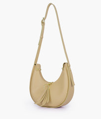 RTW Creation - Off-white crescent hobo bag