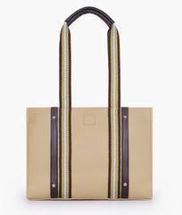 RTW Creation - Off-white long strap tote bag