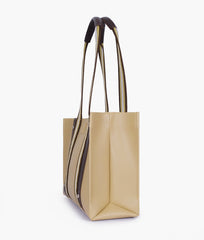 RTW Creation - Off-white long strap tote bag