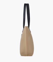 RTW Creation - Off-white long handle tote bag