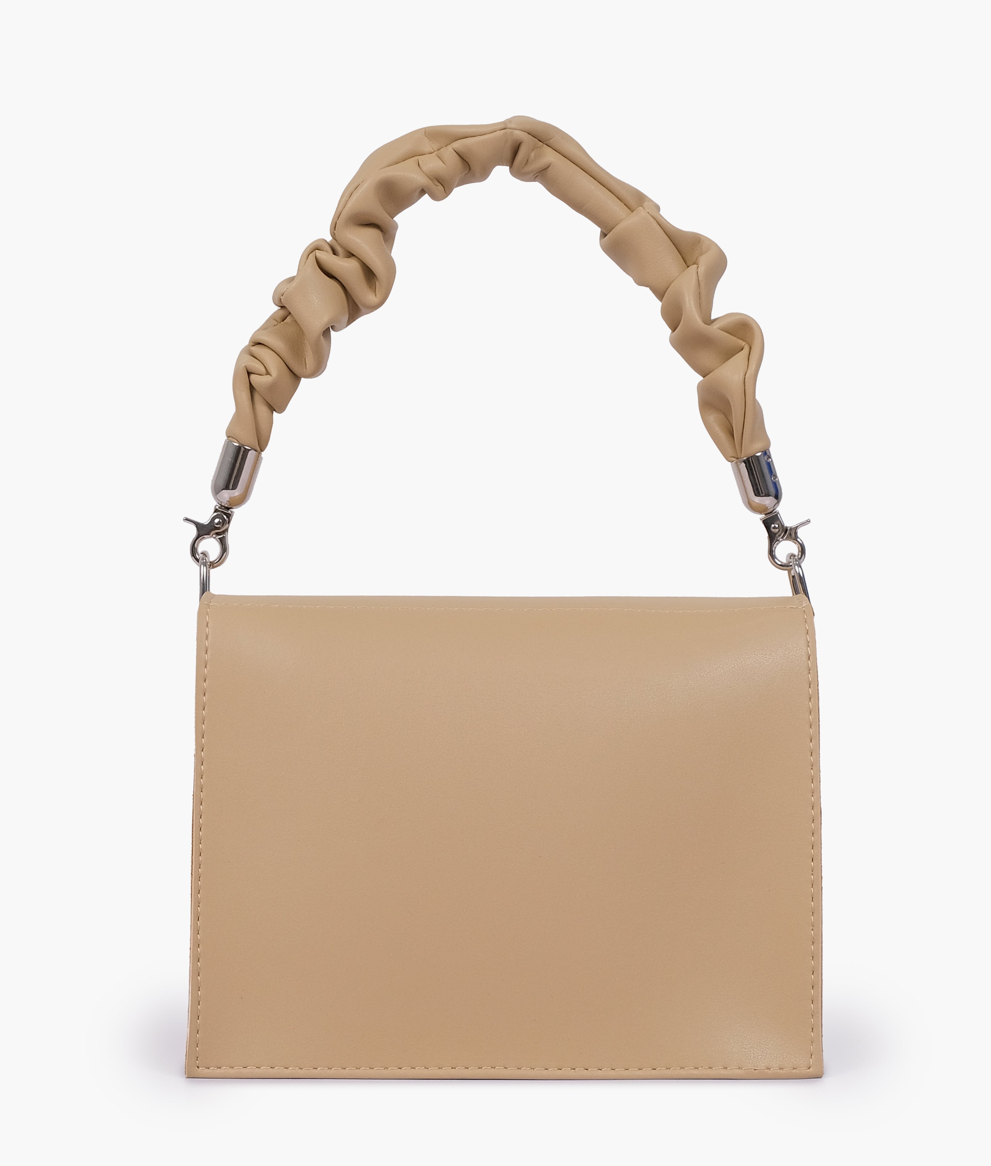 RTW Creation - Off-white top-handle mini cross-body bag
