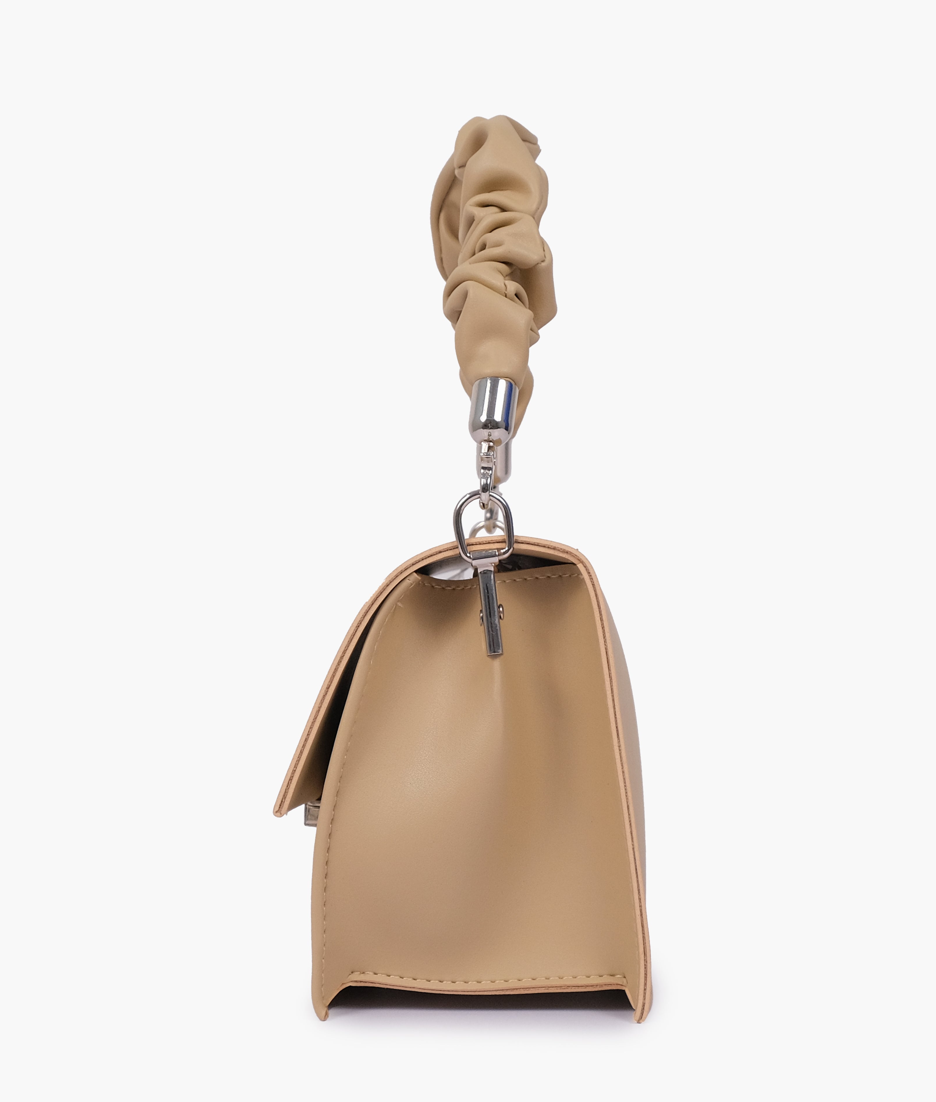 RTW Creation - Off-white top-handle mini cross-body bag