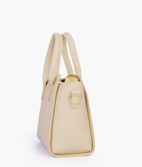 RTW Creation - Off-white top-handle mini handbag