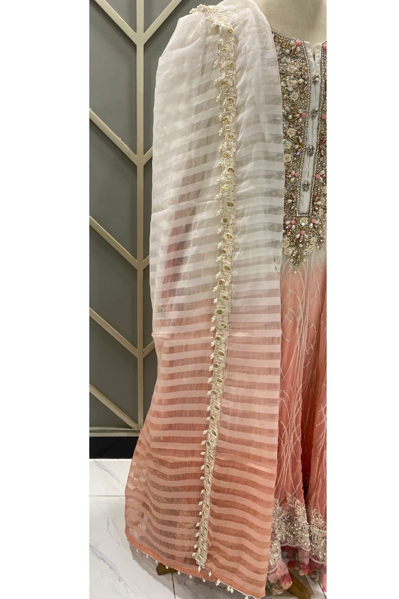 Manahils Stitched Formals K-178-Oh Ombre