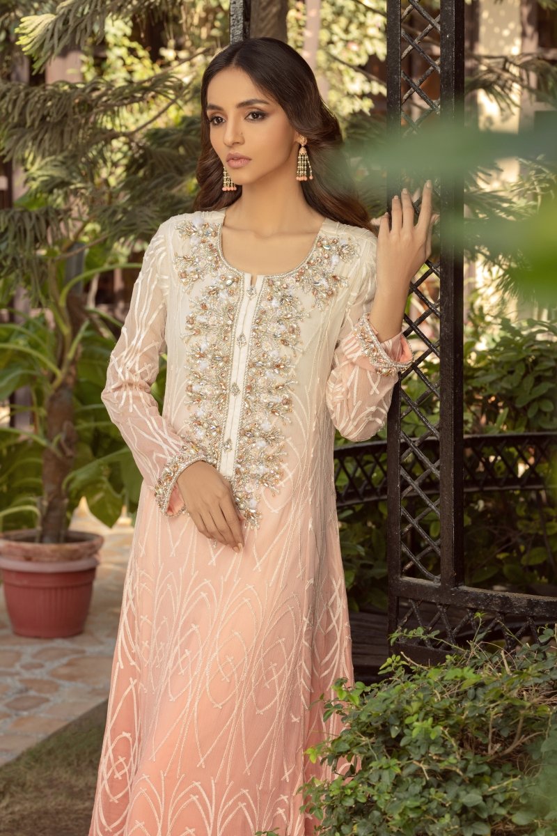 Manahils Stitched Formals K-178-Oh Ombre