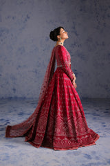 Amoris By Imran Ramzan Unstitched 3 Piece Luxury Formals Suit-Passion Ãƒâ€°carlate