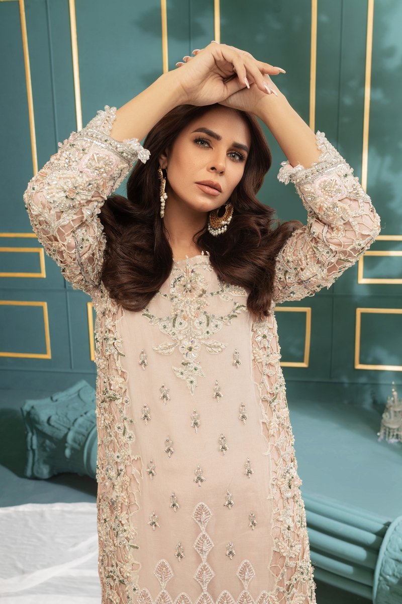 Manahils Stitched Formals K-198-Pastel Glam