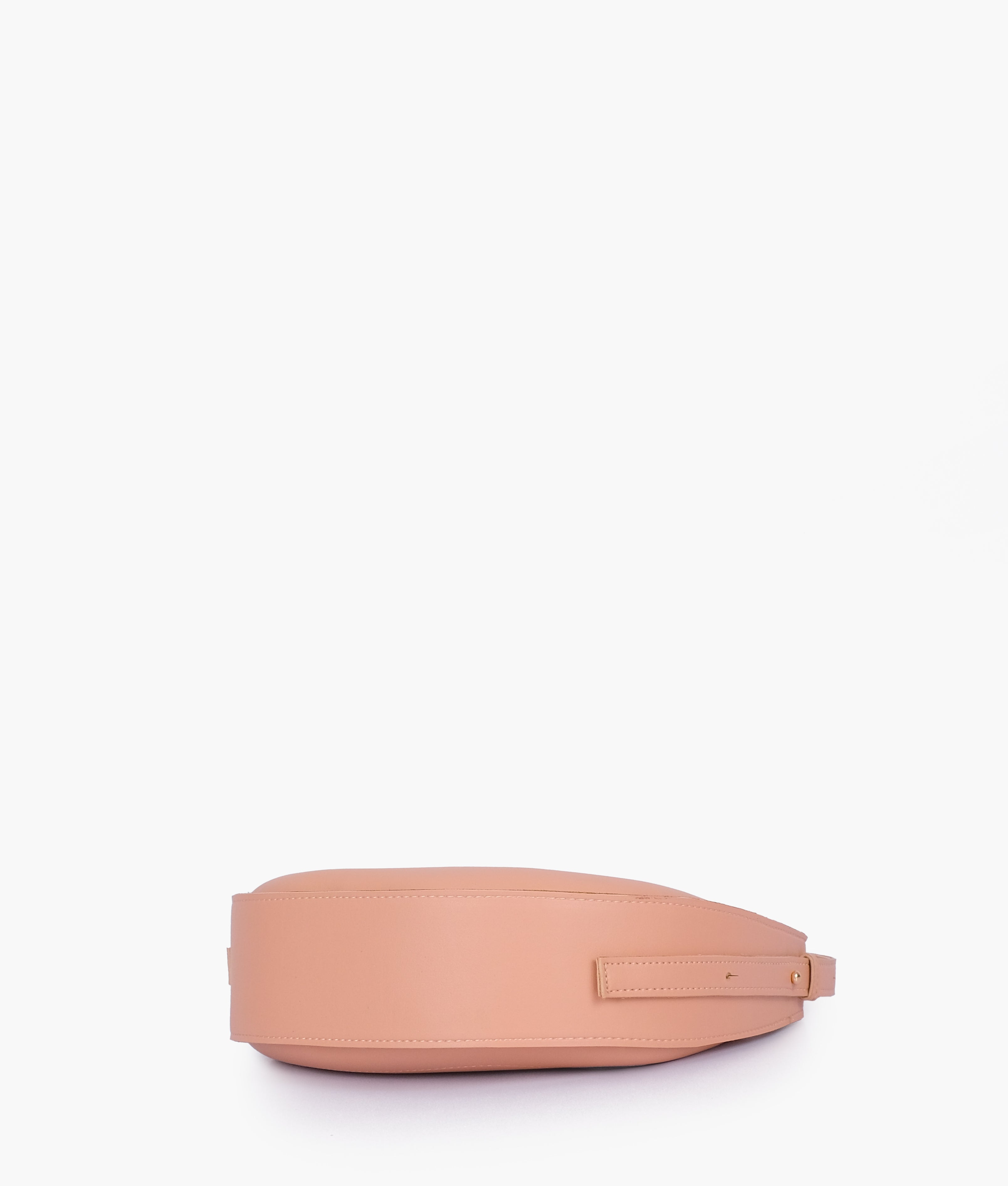 RTW Creation - Peach crescent hobo bag