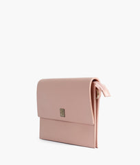RTW Creation - Peach envelope shoulder bag