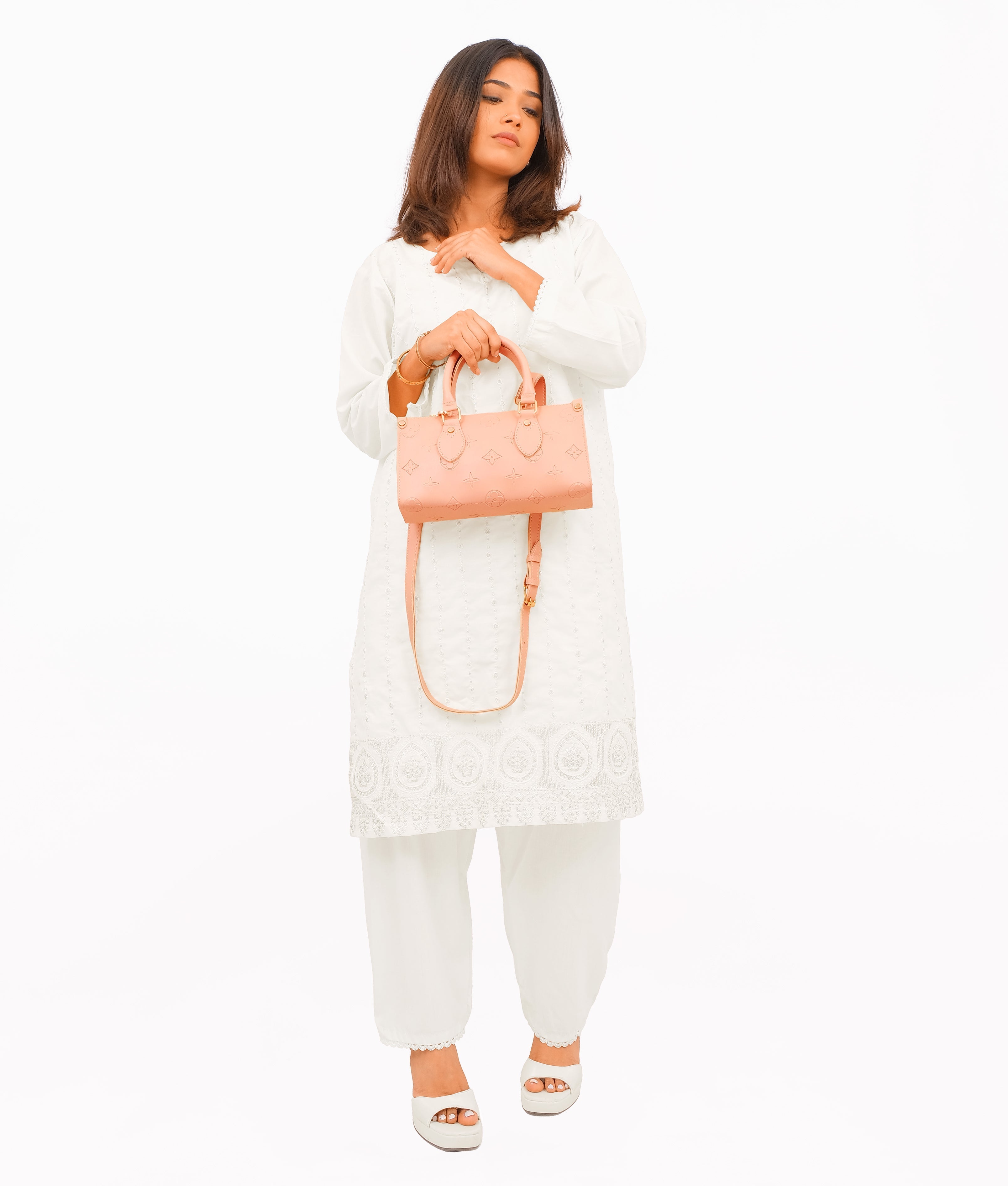 RTW Creation - Peach on-the-go mini bag