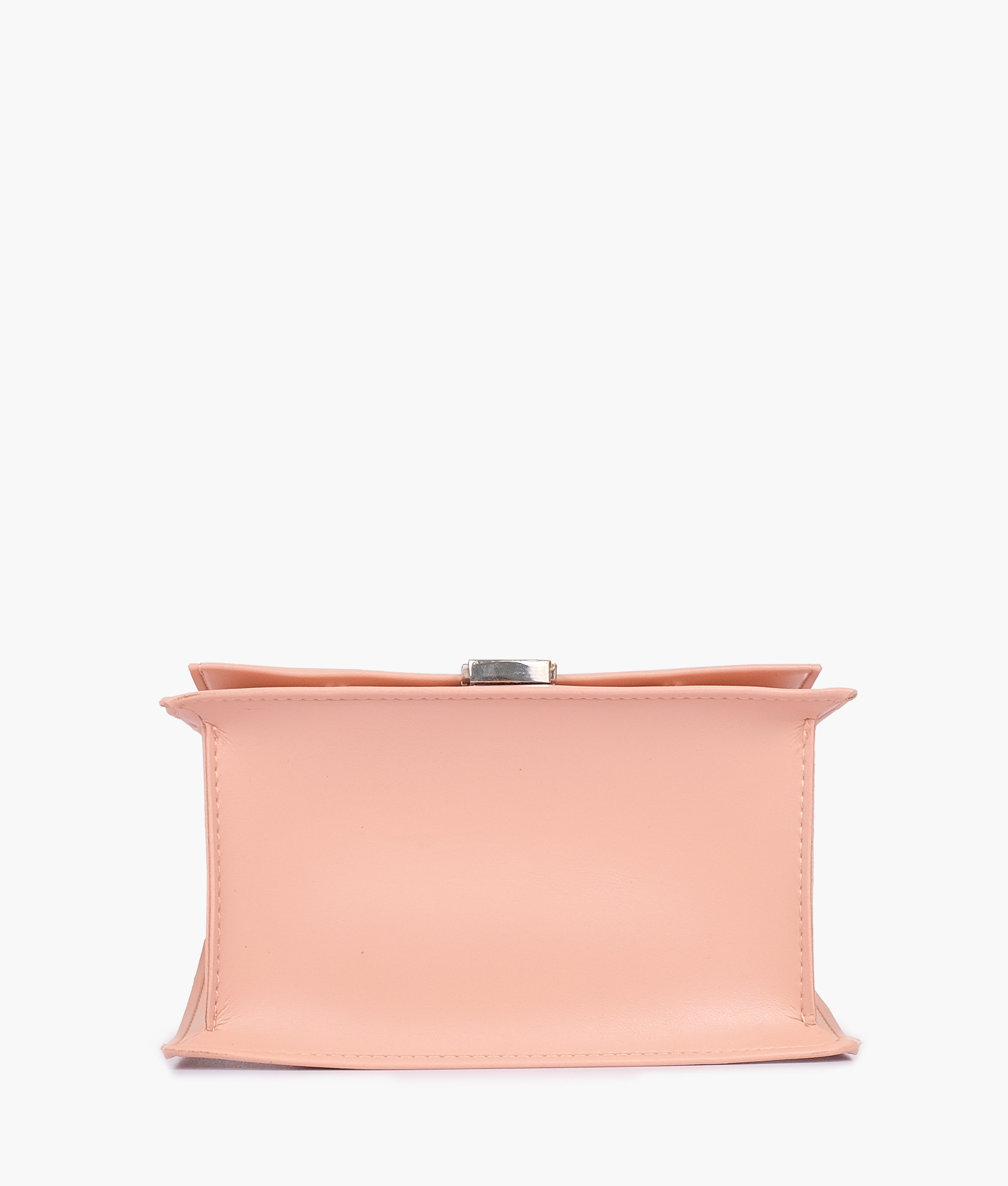 RTW Creation - Peach top-handle mini cross-body bag