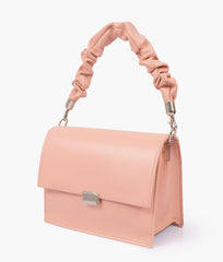 RTW Creation - Peach top-handle mini cross-body bag